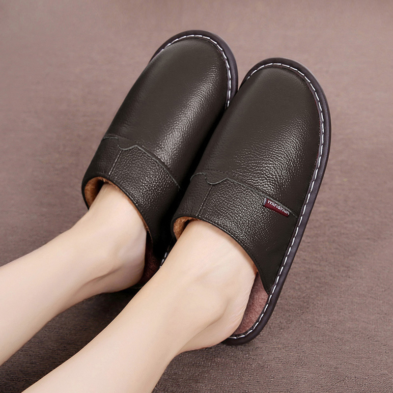 Marca casa chinelos de couro m - Flip Flop Leather Men avaliação e preço