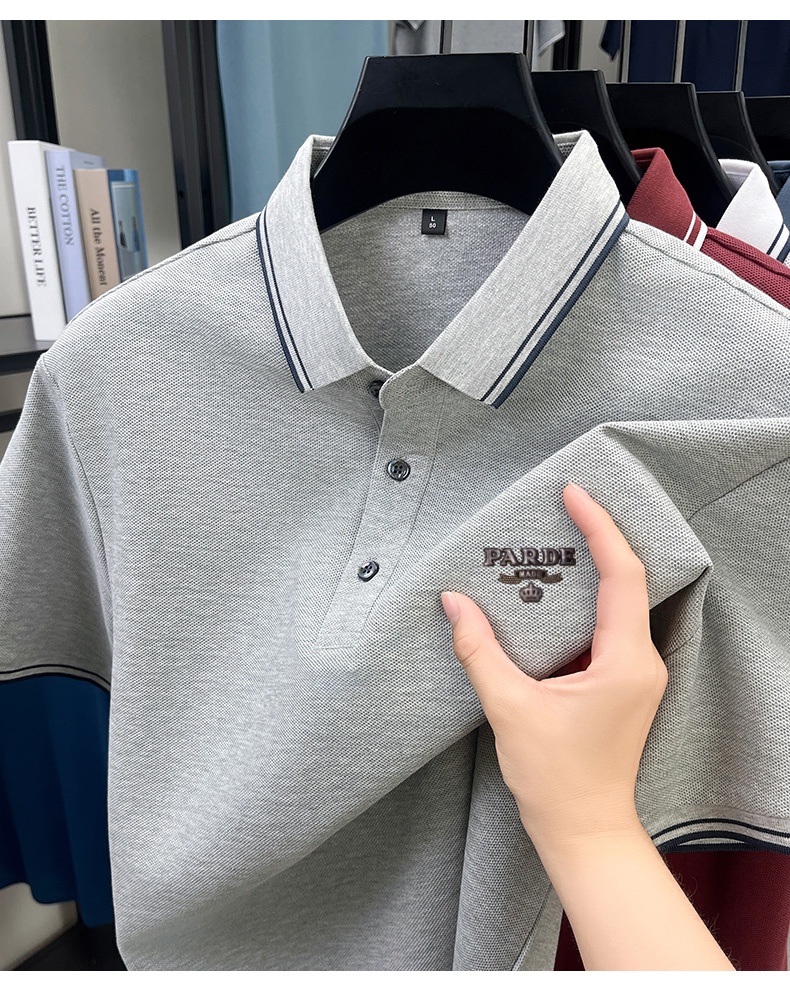 Camisa Polo Masculina 100% Alg - Polo Shirt Pique avaliação e preço