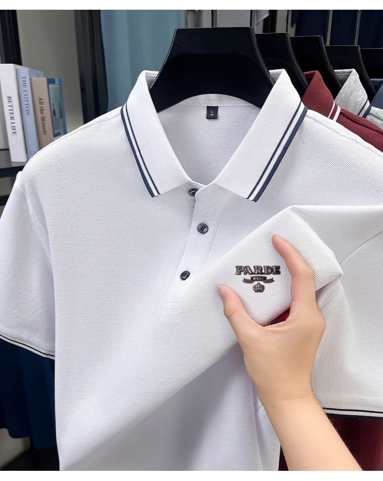 Camisa Polo Masculina 100% Alg - Polo Shirt Pique avaliação e preço