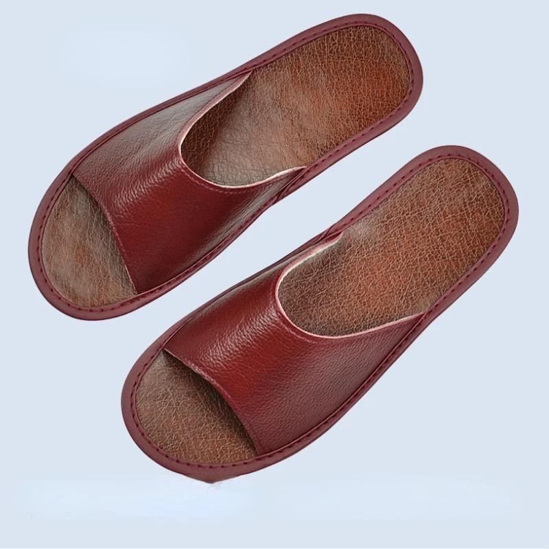 Xihaha verão moda couro genuín - Flip Flop Leather Men avaliação e preço