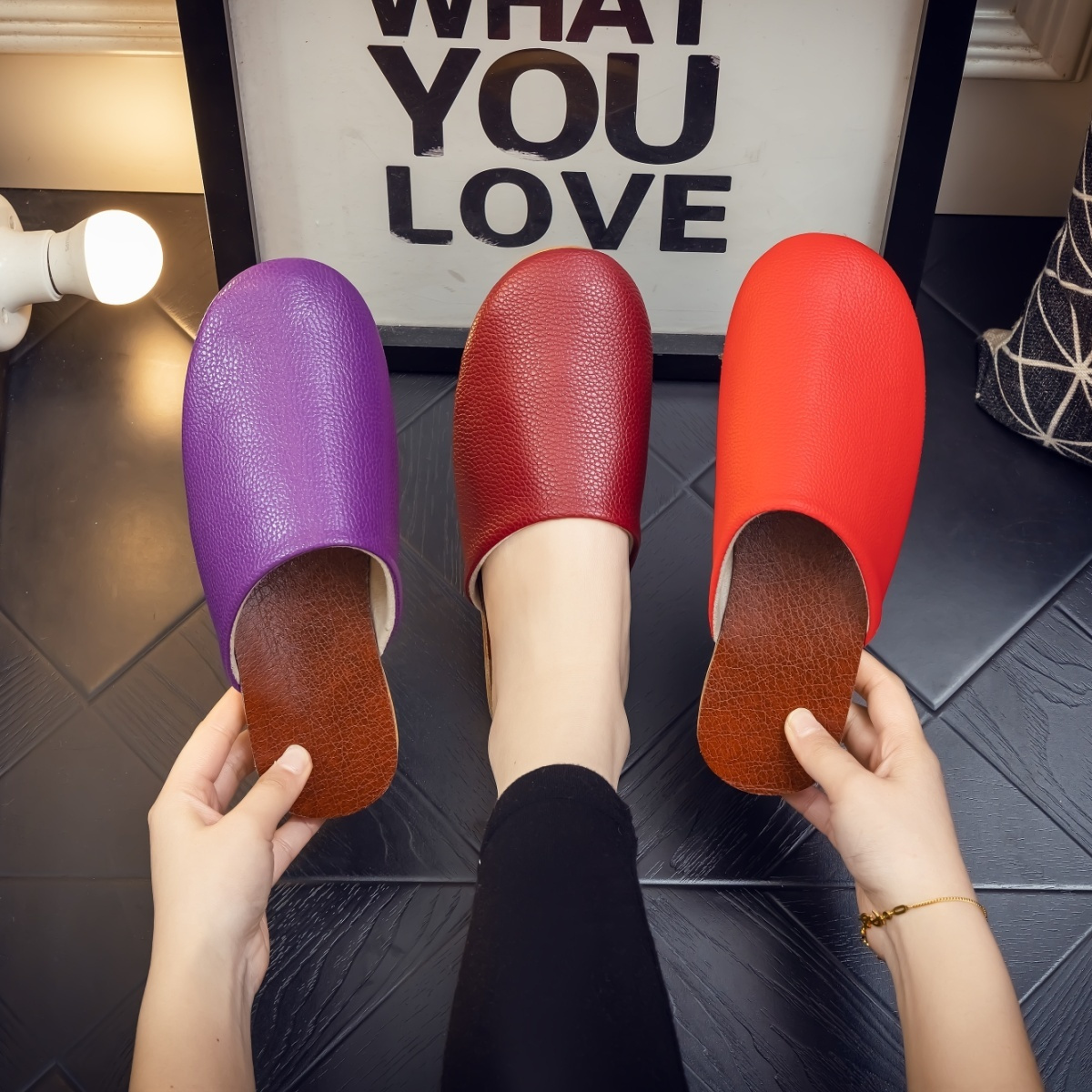 Chinelos de Couro Pretos da Mo - Flip Flop Leather Men avaliação e preço