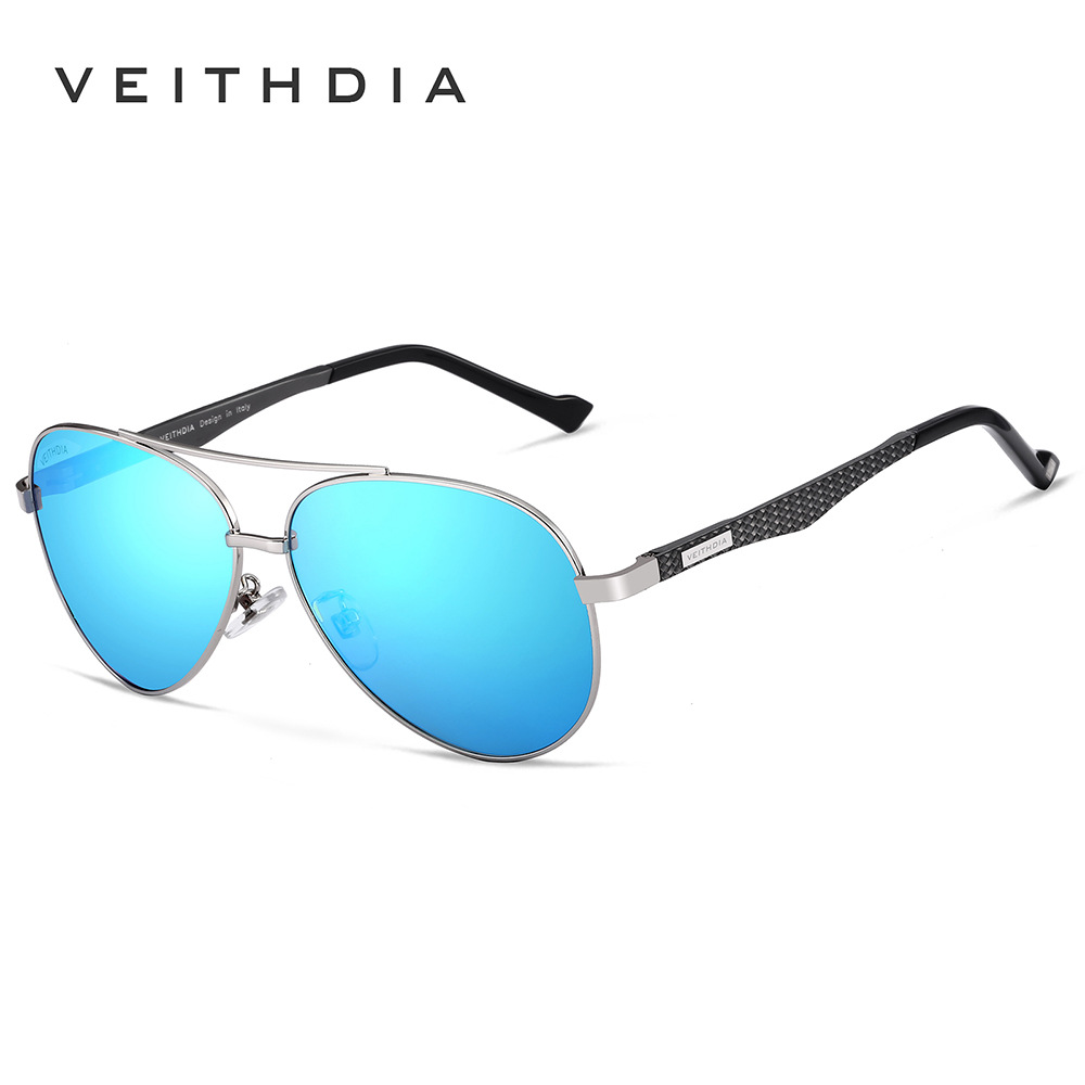 Óculos de sol VEITHDIA com arm - Sunglasses Aviator Polarized avaliação e preço